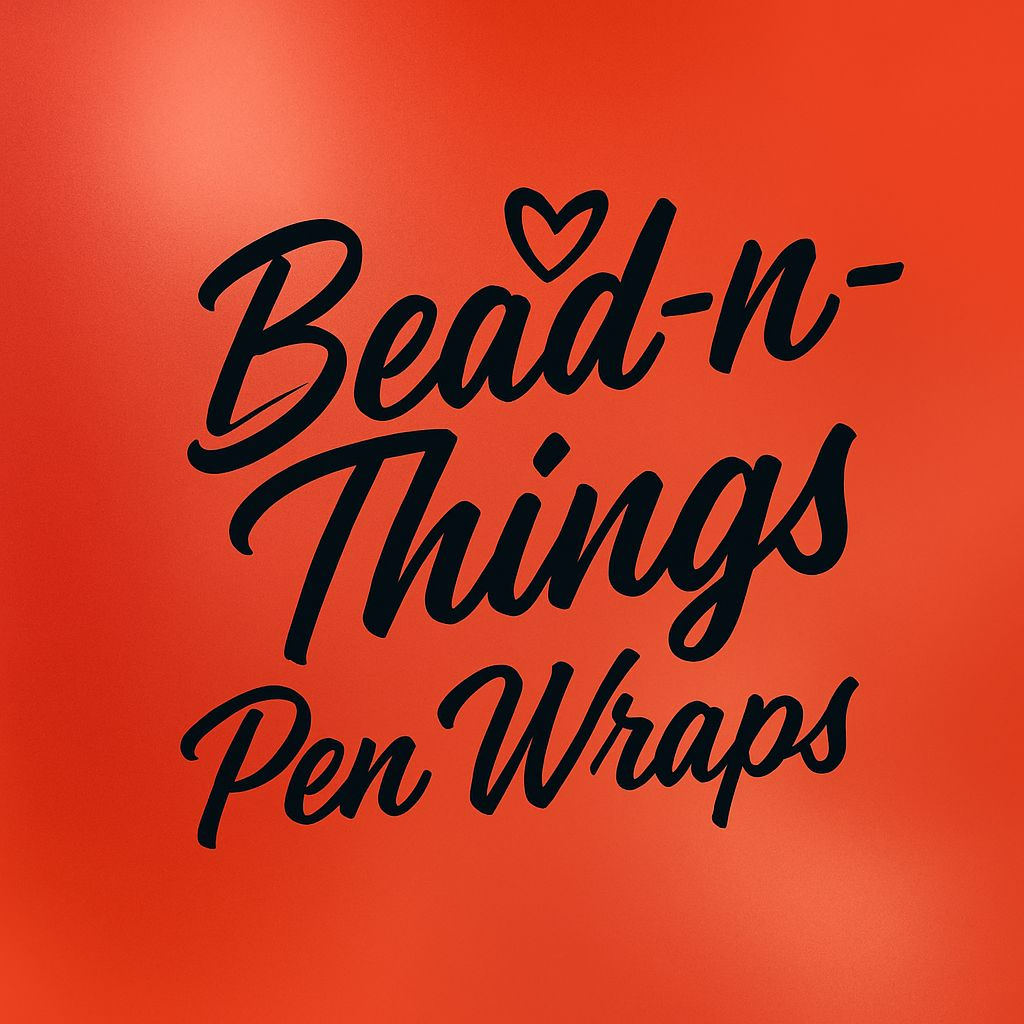 G2 Beaded Pen wrap with Pen